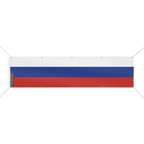 Drapeau de la Russie 10 Oeillets en plusieurs tailles - Pixelforma