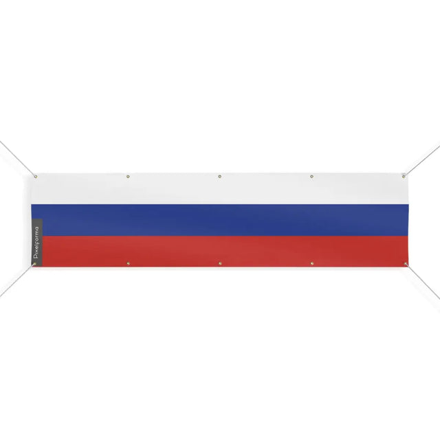 Drapeau de la Russie 10 Oeillets en Plusieurs Tailles (XL) - Pixelforma 