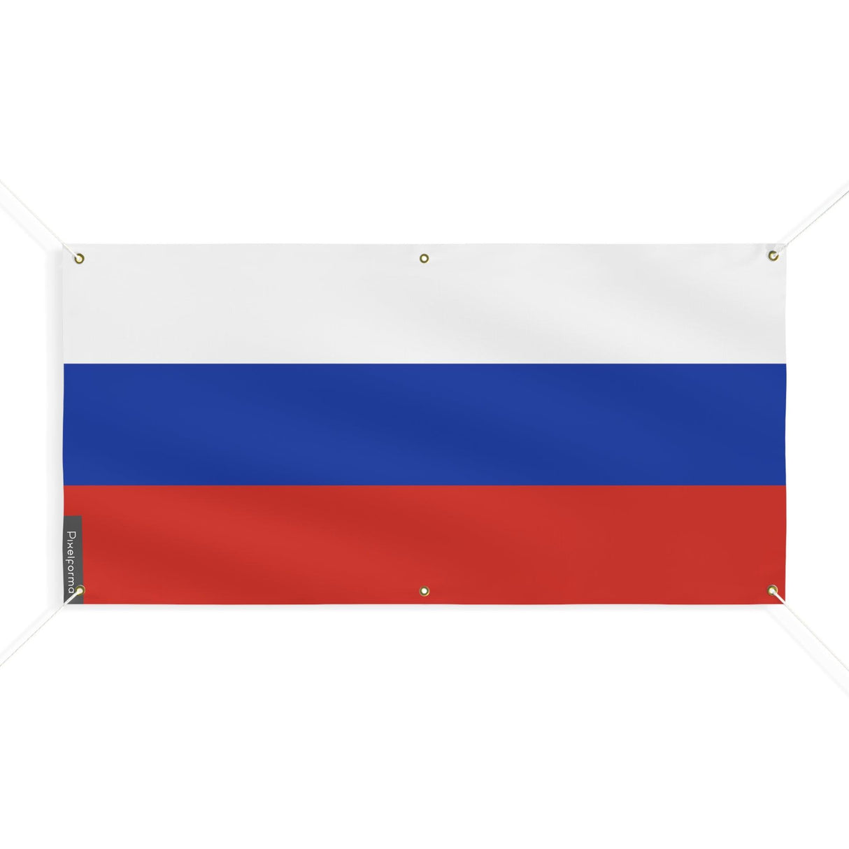 Drapeau de la Russie 6 Oeillets en plusieurs tailles - Pixelforma