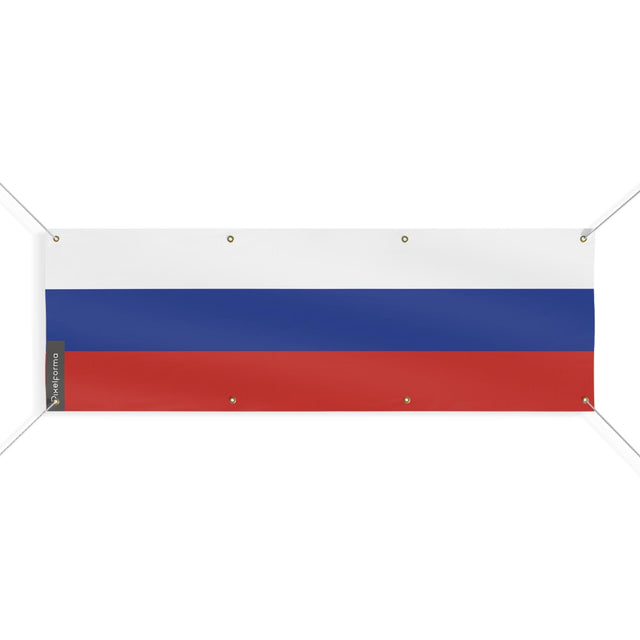 Drapeau de la Russie 8 Oeillets en plusieurs tailles - Pixelforma