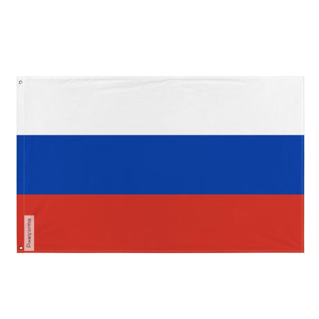 Drapeau de la Russie en plusieurs tailles 100 % polyester Imprimer avec Double ourlet - Pixelforma 