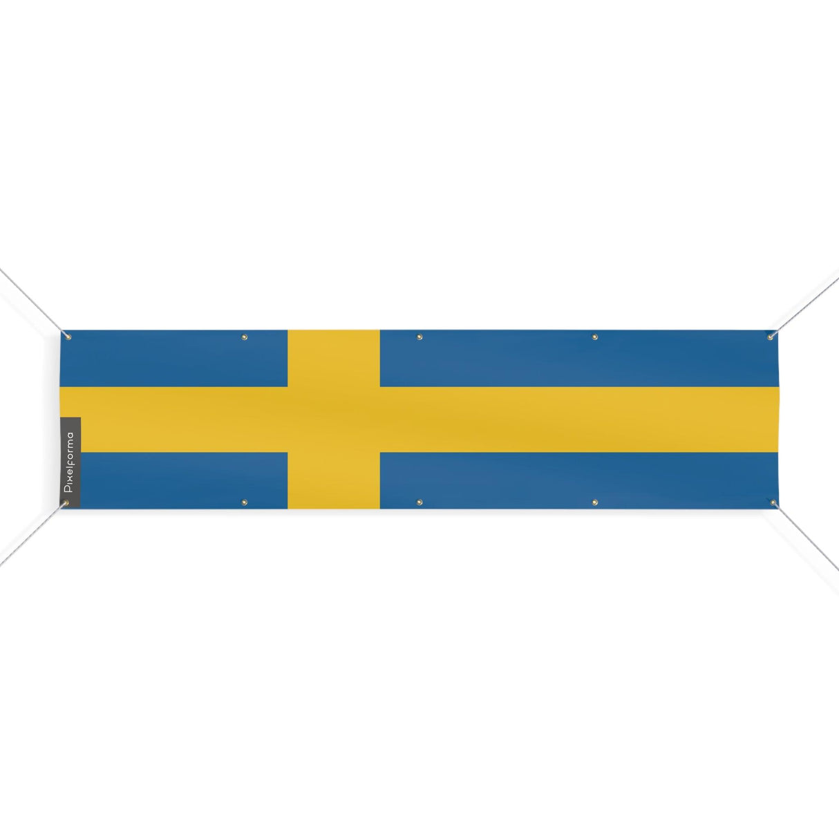 Sweden Flag 10 Eyelets in Multiple Sizes