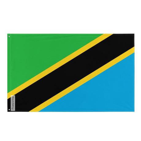 Drapeau de la tanzanie polyester résistant plusieurs modèles