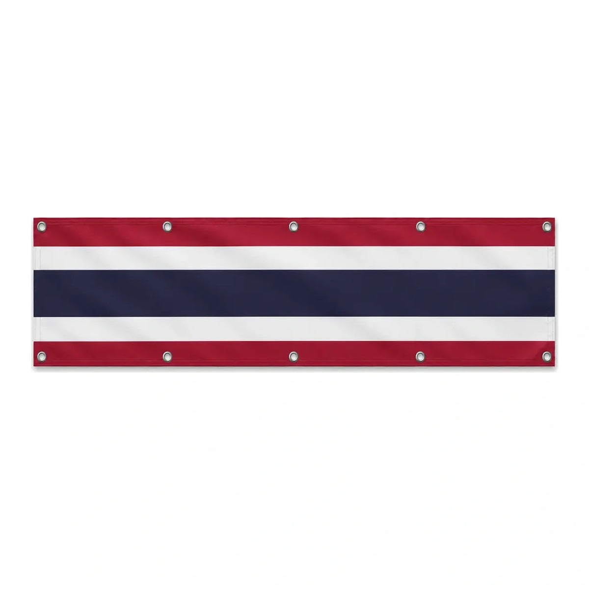 Drapeau de la Thaïlande grand format XL en polyester avec dix œillets