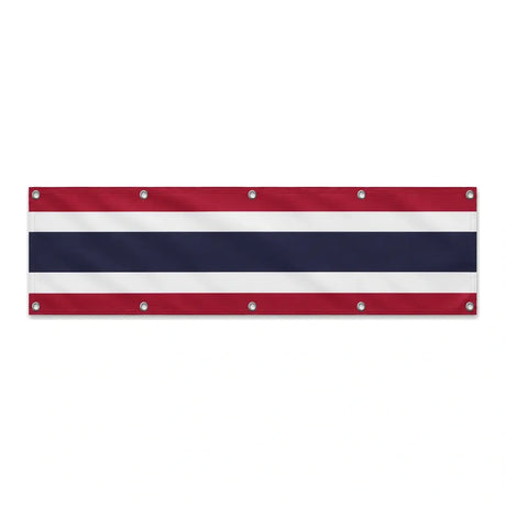 Drapeau de la Thaïlande grand format XL en polyester avec dix œillets
