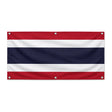 Drapeau thaïlande polyester résistant aux intempéries