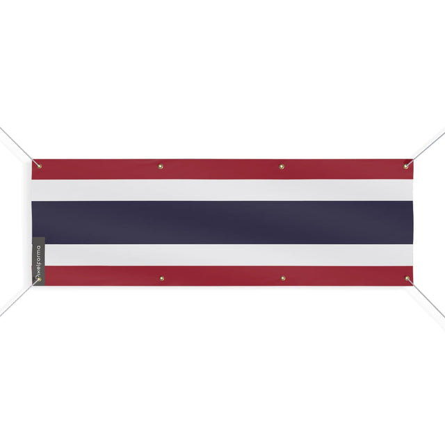 Drapeau de la Thaïlande 8 Oeillets en plusieurs tailles - Pixelforma 