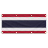 Drapeau thaïlande polyester résistant usage extérieur