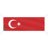 Drapeau de la Turquie 8 Oeillets en plusieurs tailles - Pixelforma 