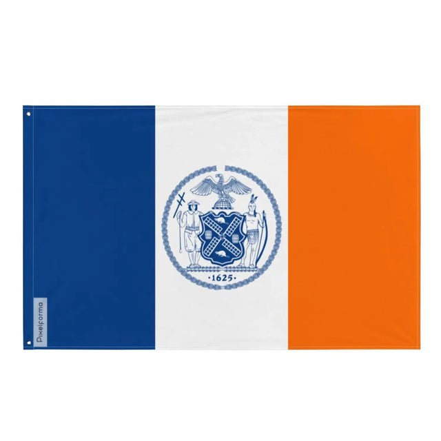 Drapeau de la ville de new york plusieurs tailles en polyester - pixelforma