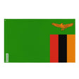 Drapeau de la zambie polyester résistant plusieurs modèles