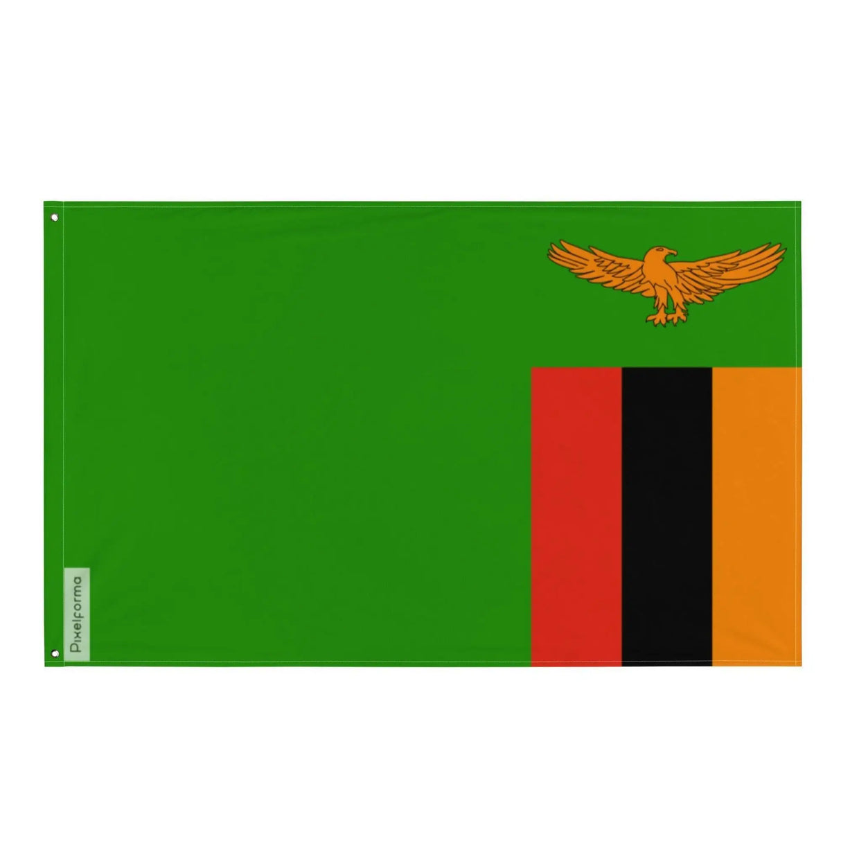 Drapeau de la zambie polyester résistant plusieurs modèles