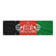 Drapeau de l'Afghanistan grand format XL en polyester avec dix œillets