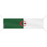 Drapeau de l'Algérie 10 Oeillets en Plusieurs Tailles (XL) - Pixelforma 