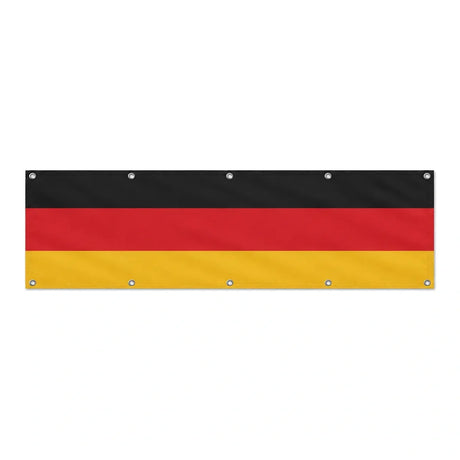 Drapeau de l'Allemagne grand format XL en polyester avec dix œillets