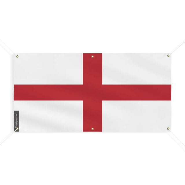 Drapeau de l'Angleterre 6 Oeillets en Plusieurs Tailles (M) - Pixelforma 