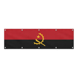 Drapeau de l'Angola grand format XL en polyester avec dix œillets