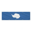 Drapeau de l'Antarctique grand format XL en polyester avec dix œillets