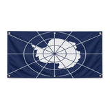 Drapeau antarctique officiel en polyester résistant intempéries