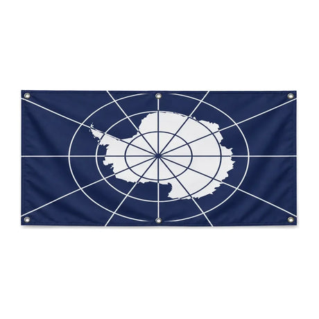 Drapeau antarctique officiel en polyester résistant intempéries