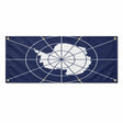 Drapeau antarctique officiel polyester résistant aux intempéries