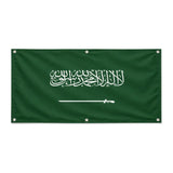 Drapeau arabie saoudite polyester résistant aux intempéries