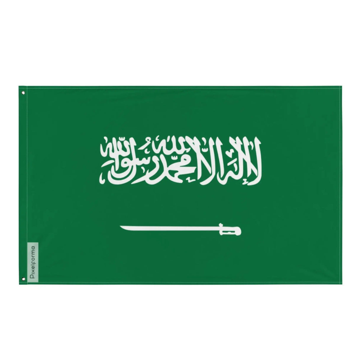 Drapeau de l’arabie saoudite polyester résistant plusieurs modèles