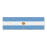 Drapeau de l'Argentine grand format XL en polyester avec dix œillets