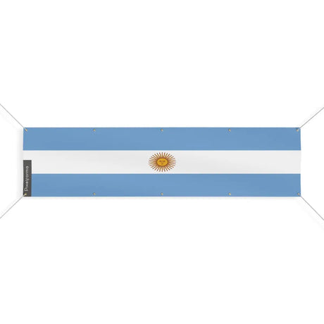 Drapeau de l'Argentine 10 Oeillets en Plusieurs Tailles (XL) - Pixelforma 