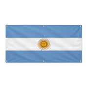 Drapeau argentine polyester résistant aux intempéries