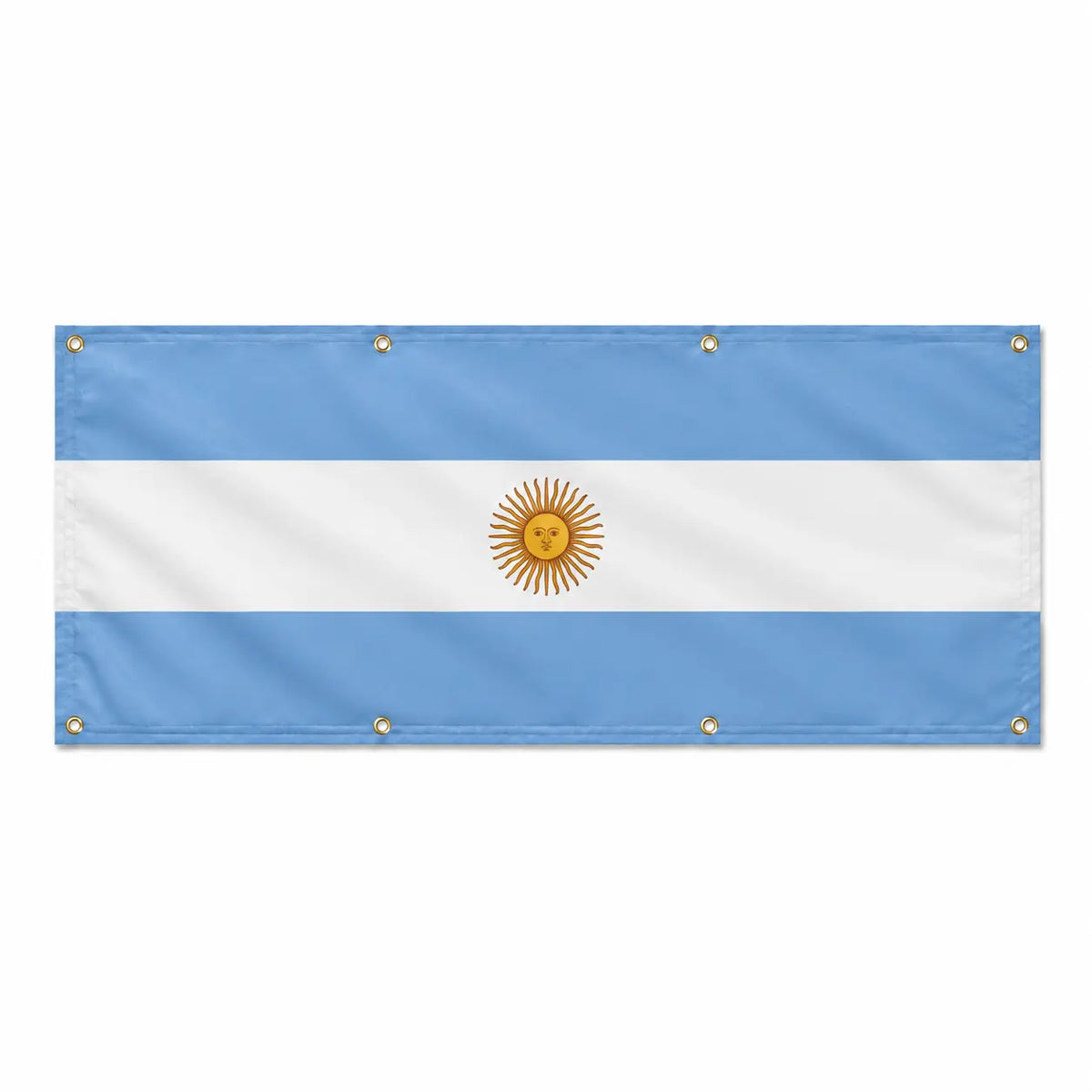 Drapeau argentine polyester résistant aux intempéries