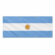 Drapeau argentine polyester résistant aux intempéries