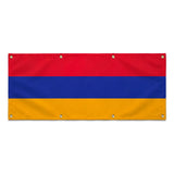 Drapeau arménie polyester résistant aux intempéries
