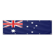 Drapeau de l'Australie grand format XL en polyester avec dix œillets
