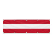 Drapeau de l'Autriche grand format XL en polyester avec dix œillets