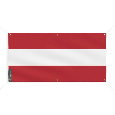 Drapeau de l’autriche 6 oeillets en plusieurs tailles (m) - pixelforma