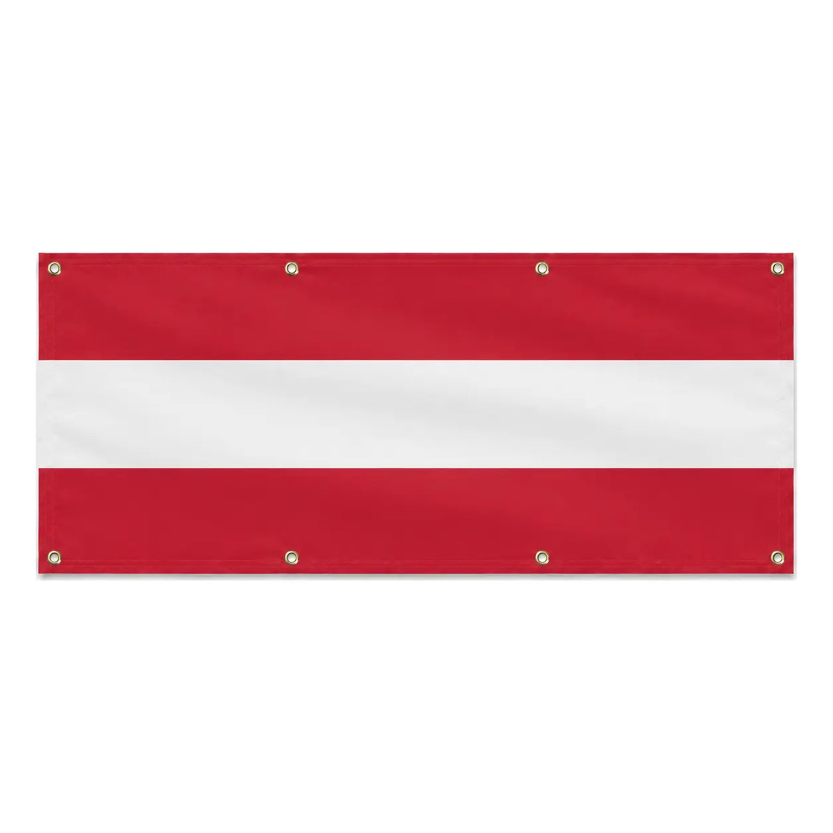 Drapeau autriche en polyester résistant avec œillets