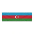 Drapeau de l'Azerbaïdjan grand format XL en polyester avec dix œillets