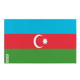 Drapeau de l’azerbaïdjan polyester résistant plusieurs modèles