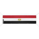 Drapeau de l'Égypte 10 Oeillets en Plusieurs Tailles (XL) - Pixelforma 