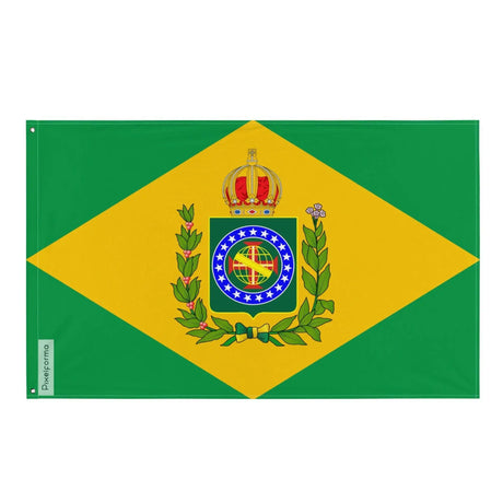Drapeau de l’empire du brésil durant le premier règne polyester