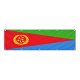 Drapeau de l'Érythrée grand format XL en polyester avec dix œillets