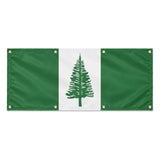 Drapeau île norfolk polyester résistant aux intempéries