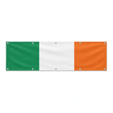 Drapeau de l'Irlande grand format XL en polyester avec dix œillets