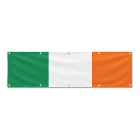 Drapeau de l'Irlande grand format XL en polyester avec dix œillets