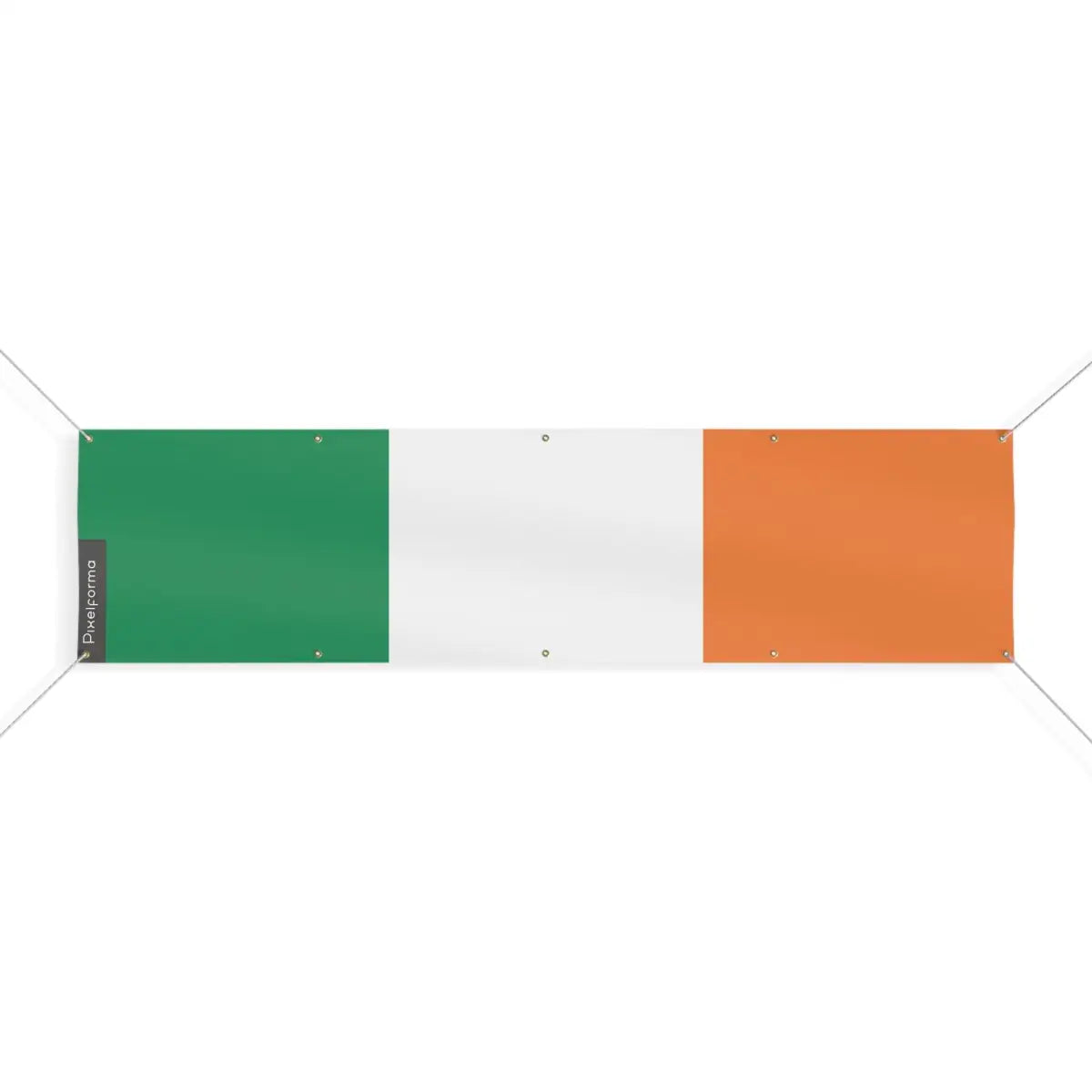 Drapeau de l'Irlande 10 Oeillets en Plusieurs Tailles (XL) - Pixelforma 