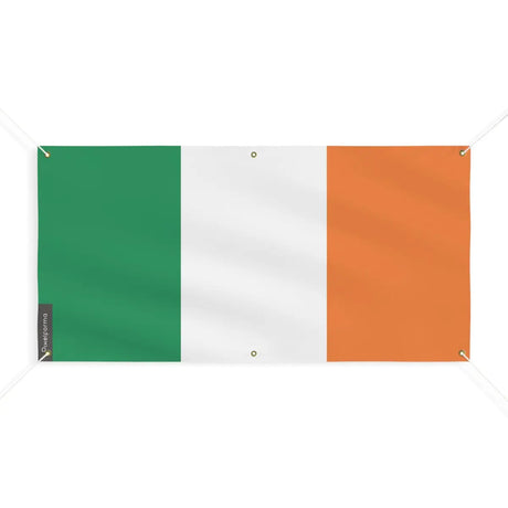 Drapeau de l'Irlande 6 Oeillets en Plusieurs Tailles (M) - Pixelforma 