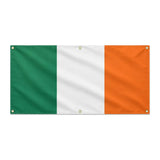 Drapeau irlande polyester résistant avec 6 œillets