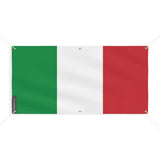 Drapeau de l'Italie 6 Oeillets en Plusieurs Tailles (M) - Pixelforma 