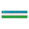 Drapeau de l'Ouzbékistan grand format XL en polyester avec dix œillets